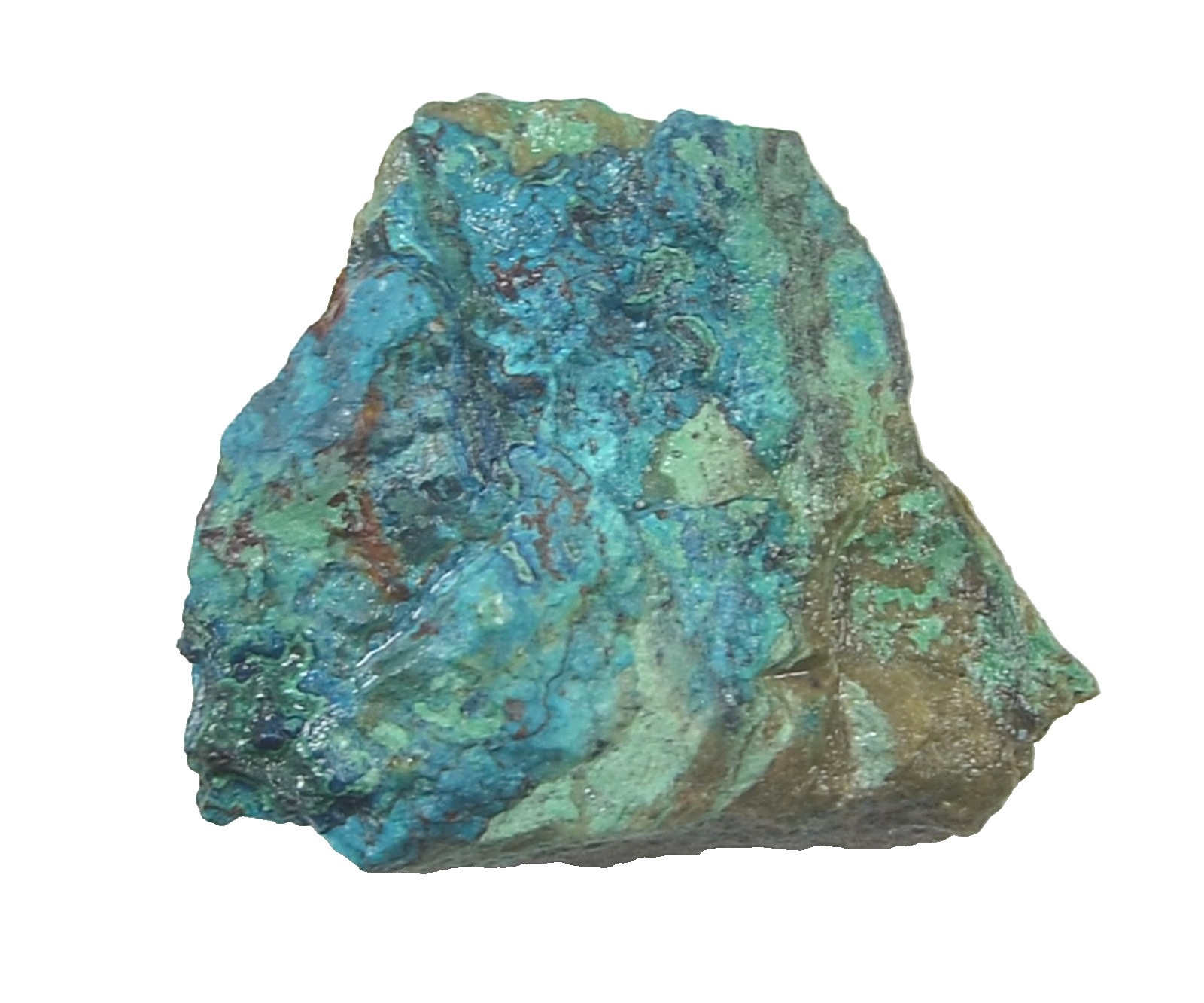 224.75 Ct Bagdad Mine Gem Silica Chrysocolla  High Grade Old Stock Rough Arizona