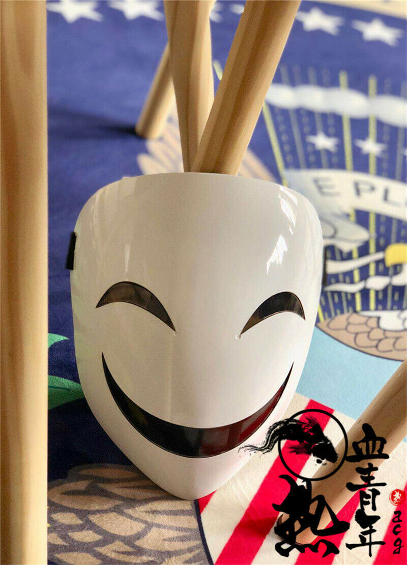 Black Bullet Kagetane Hiruko Mask ABS Halloween Mysterious Hide Cosplay Prop