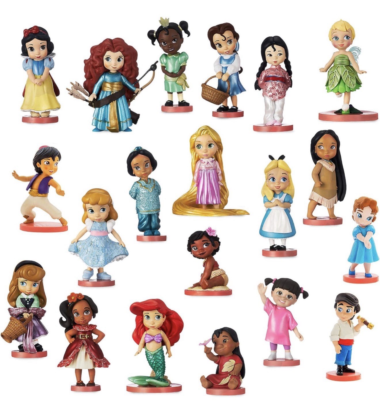 Disney Animators' Collection Princess Mega Figurine Set 20 Character Set