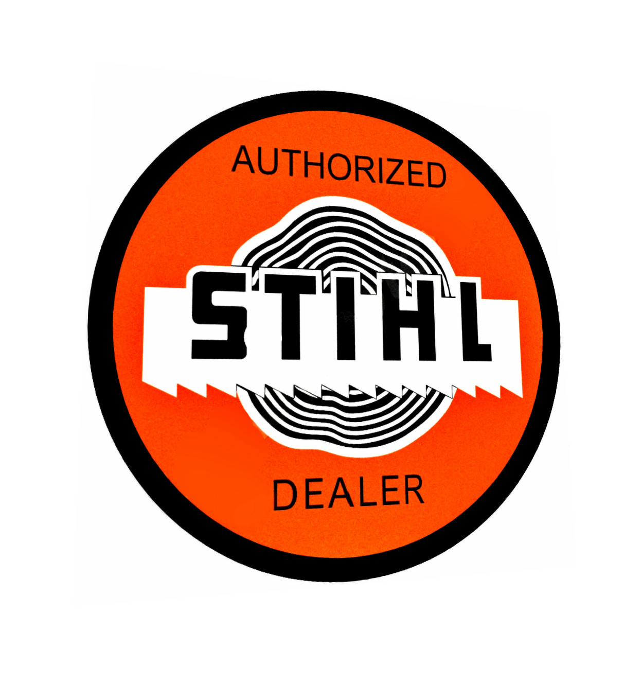 NEW STIHL SLANT LOGO DECAL CHAINSAW. RAMBLER CUP, TOOL BOX,LOCKER SIGN STICKER