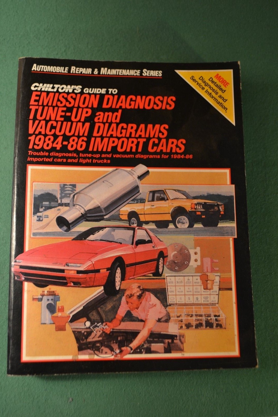 Chilton\'s Guide Emission Diagnosis Tune-up & Vacuum Diagrams 1984-86 Import Cars Chilton\'s Guide Emission Diagnosis Tune-up & Vacuum Diagrams 1984-86 Import Cars