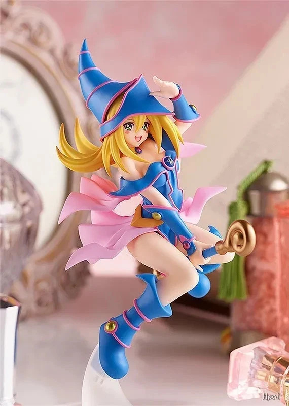 21CM Dark Magician Girl PVC Figure Kawaii Anime Collector Doll Gift Toy