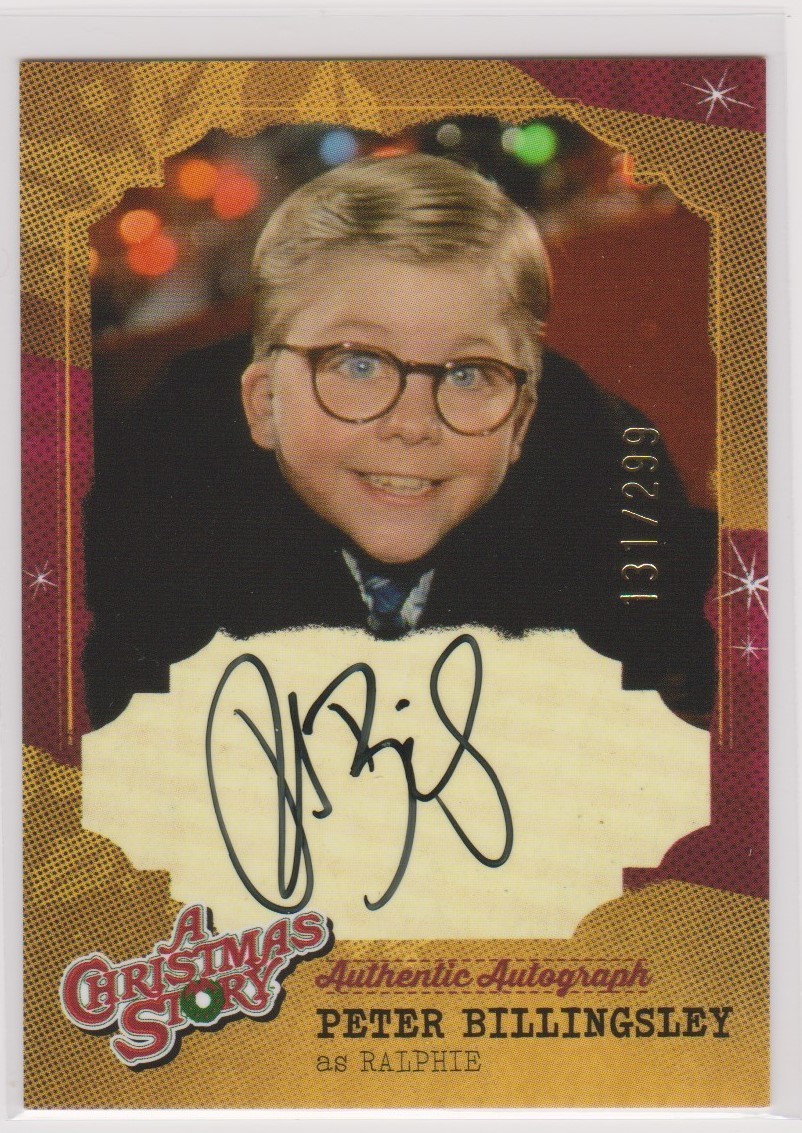 2024 Cryptozoic A CHRISTMAS STORY Autograph Auto PB2 PETER BILLINGSLEY #131/299