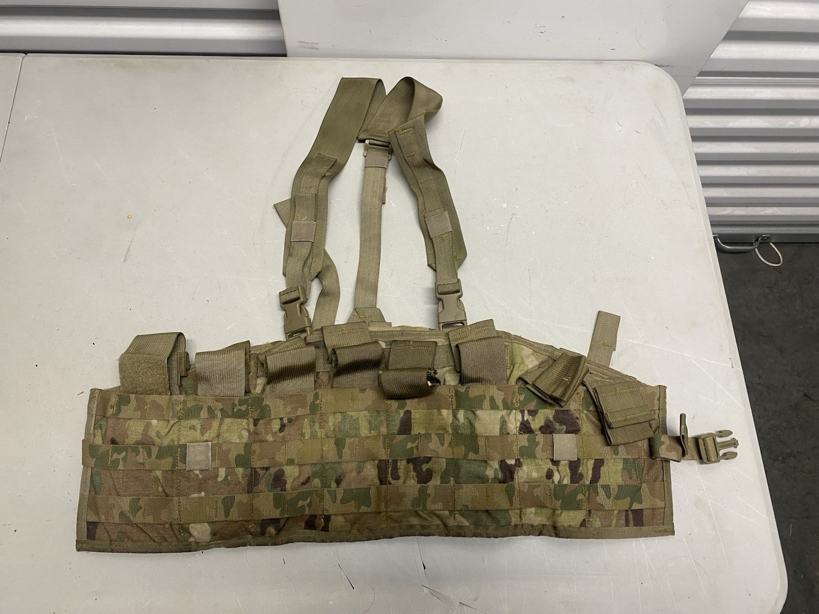 USGI Molle 2 OCP Tactical Assault Panel TAPS Multicam W Harness Chest Rig
