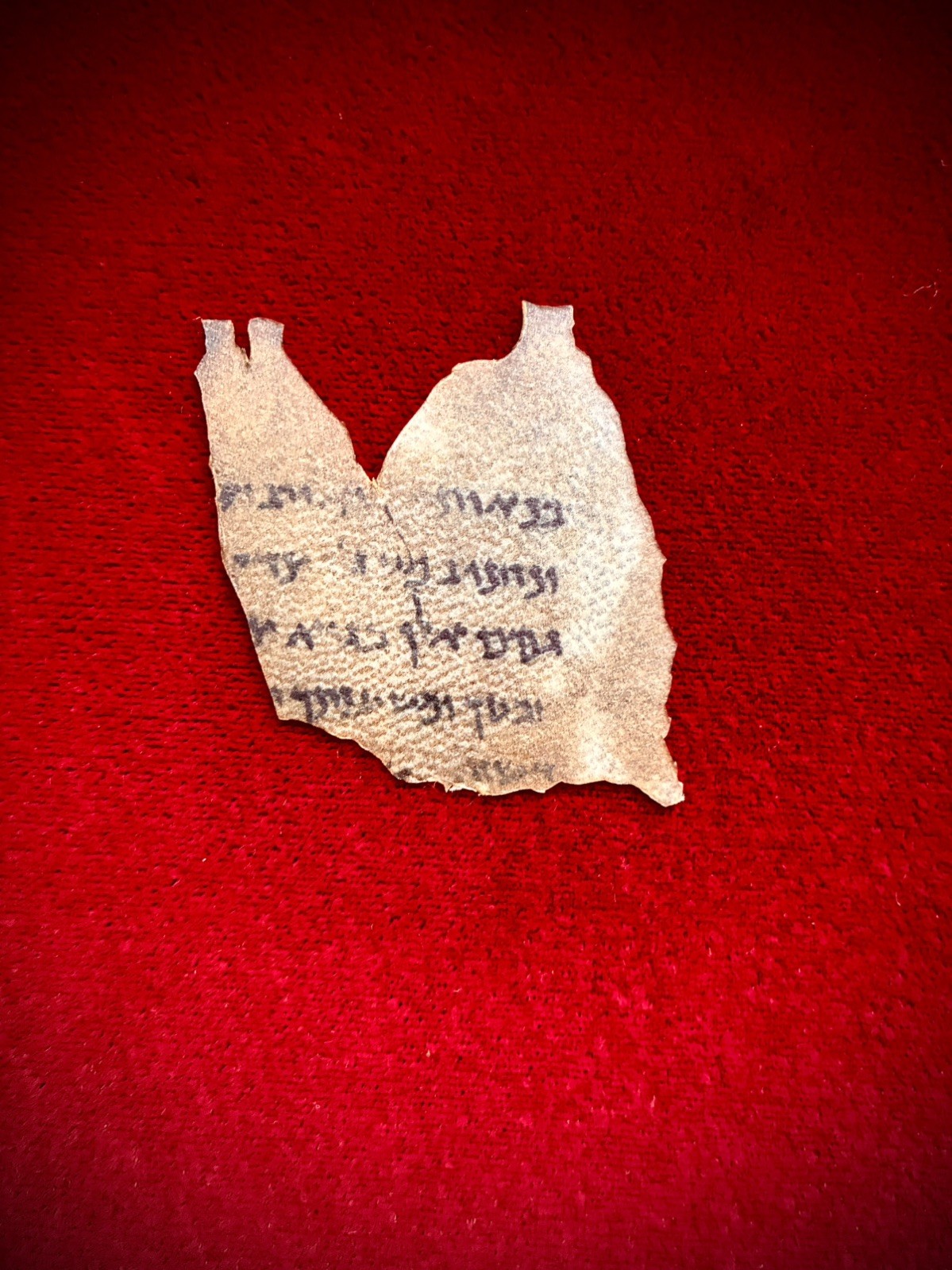 Psalm 23 Dead Sea Scroll Replica on Real Goat Skin Vellum Parchment l Hebrew