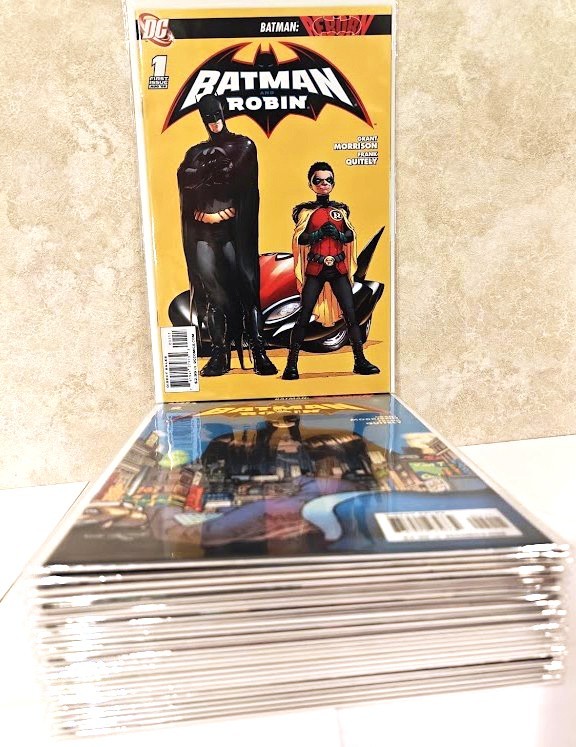 Batman and Robin Morrison Quitely Vol 1 Lot #1-26 + Convergence 1-2 Key DC Batman and Robin Morrison Quitely Vol 1 Lot #1-26 + Convergence 1-2 Key DC