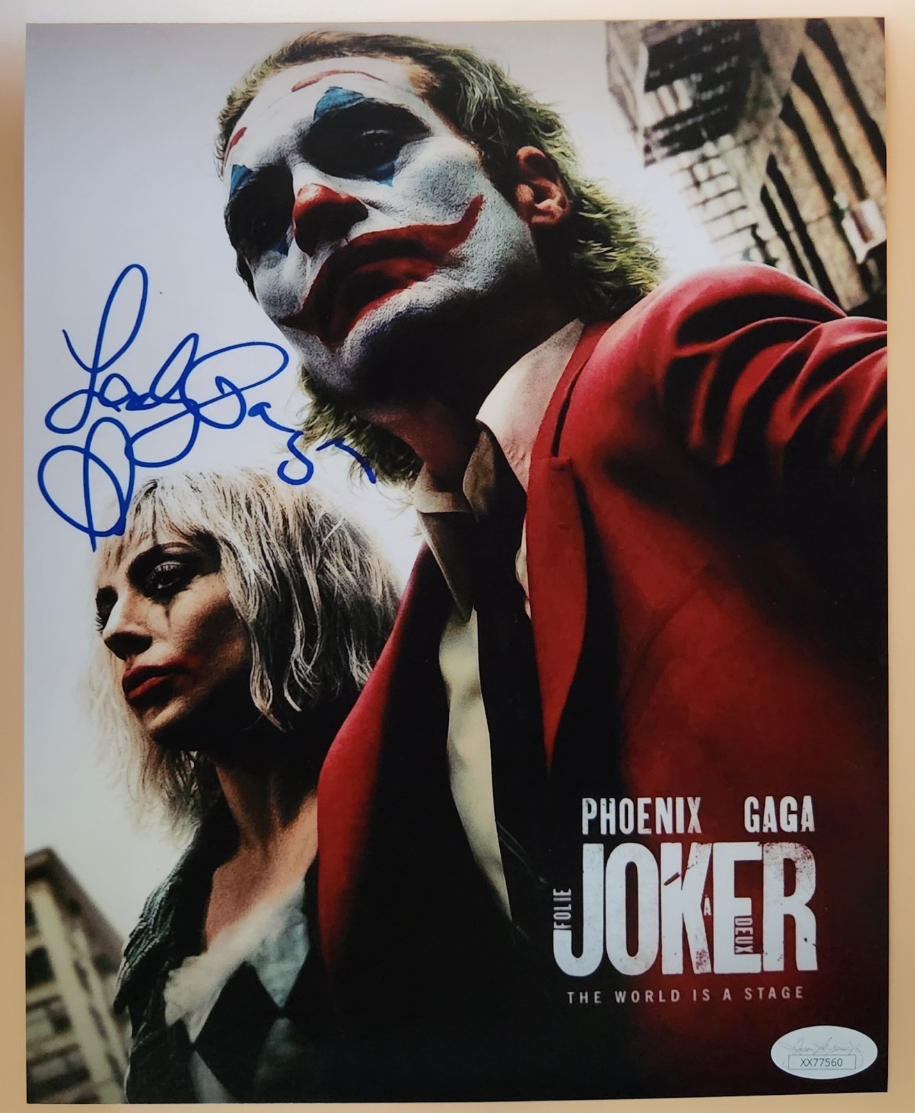 Lady Gaga Signed 8x10 Authentic  Photo - Autograph with Tamper Proof JSA