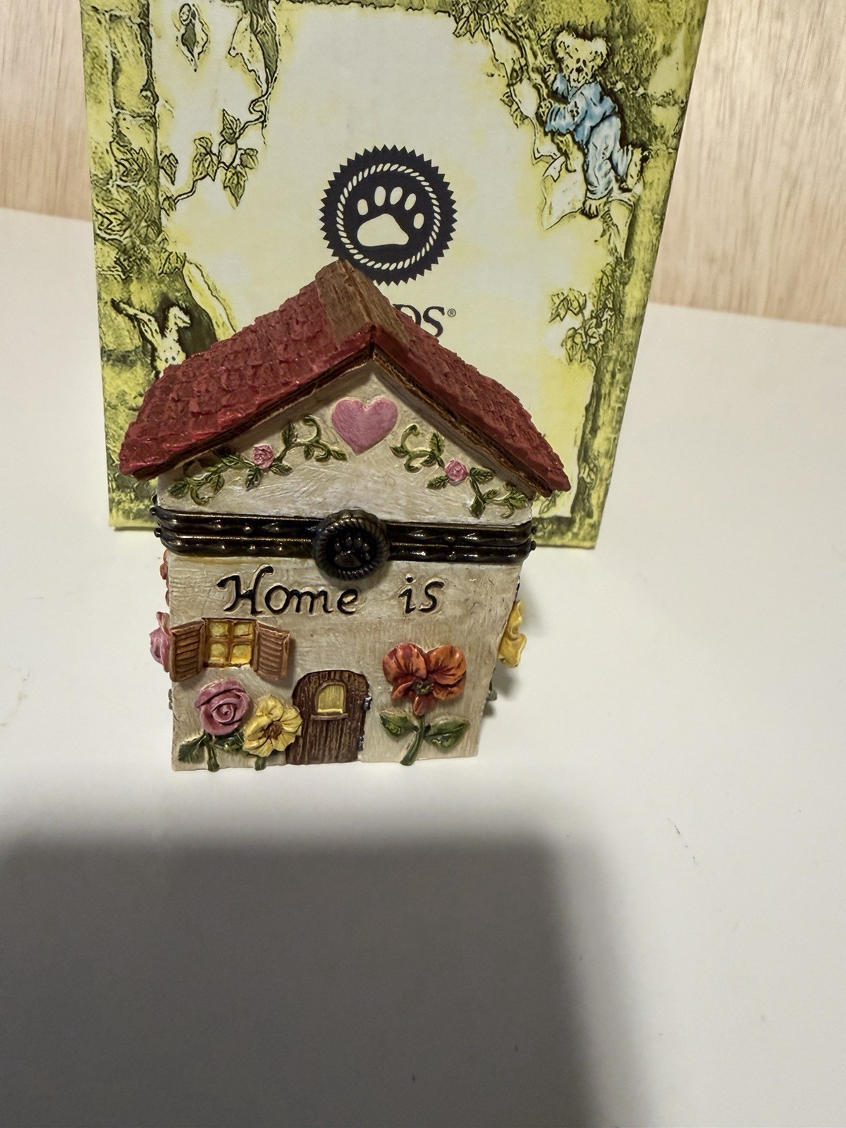 Boyds by Enesco Bearstone Hinged Trinket Box Momma Bearsworth 4016623 Boyds by Enesco Bearstone Hinged Trinket Box Momma Bearsworth 4016623