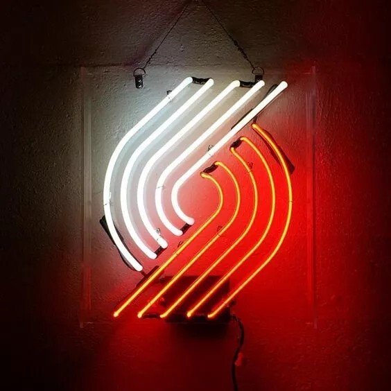 Portland Trail Blazers Acrylic Neon Sign 14\
