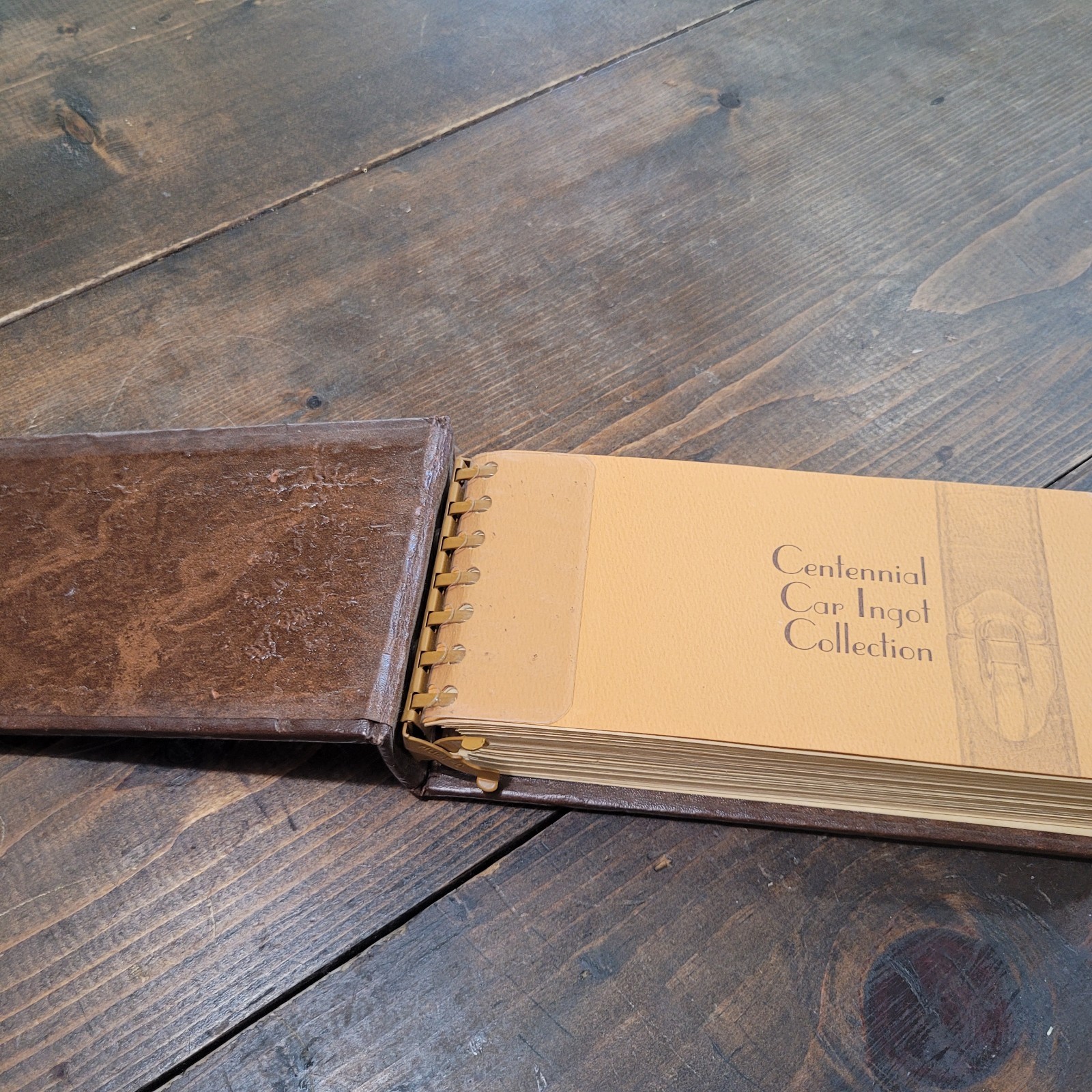 Franklin Mint Set of 100 Centennial Car Ingot Collection Book Reference Guide 