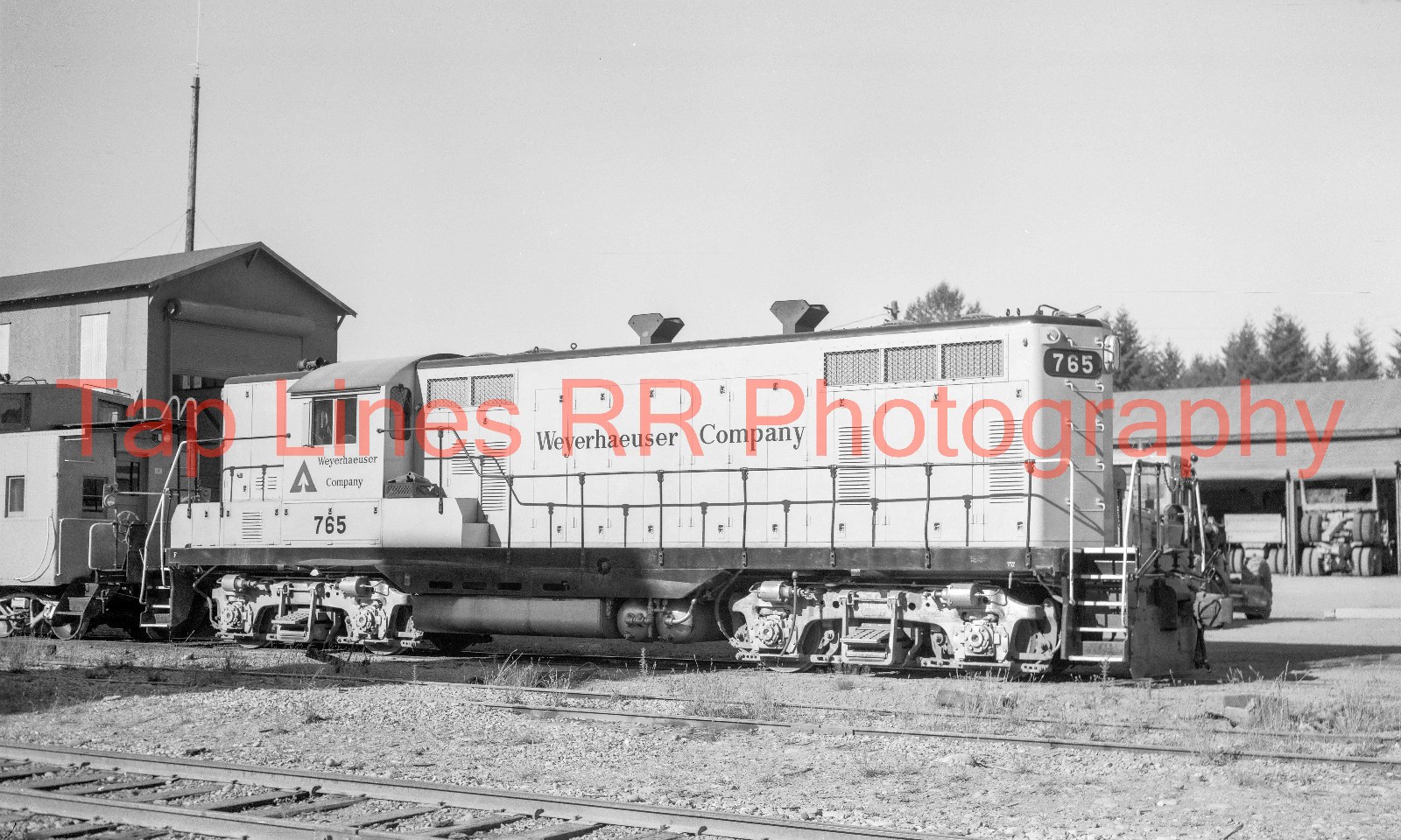 Weyerhaeuser Timber Co. #765 GP7 Vail WA 7-5-1977 Ken Ardinger NEW 8x10 PHOTO