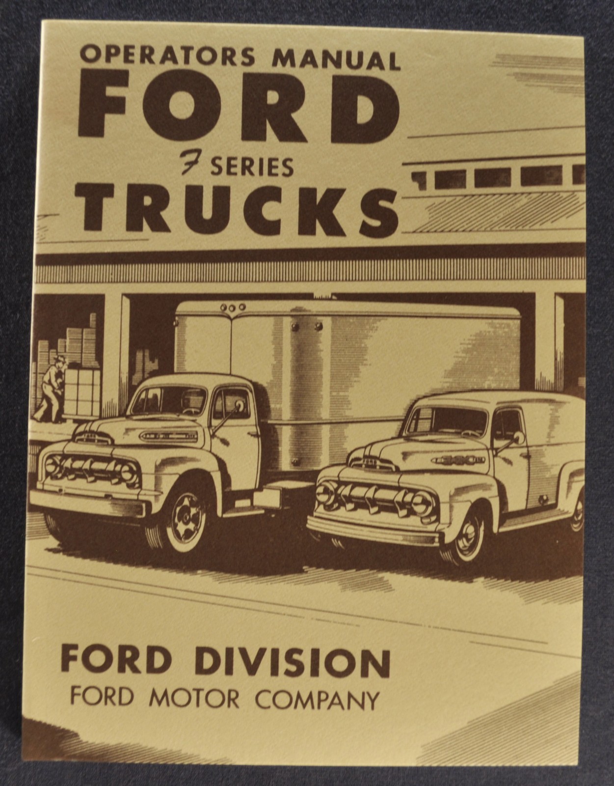 1951 Ford Truck Owners Manual Pickup Panel Stake F-1 thru F-8 Reprint 1951 Ford Truck Owners Manual Pickup Panel Stake F-1 thru F-8 Reprint