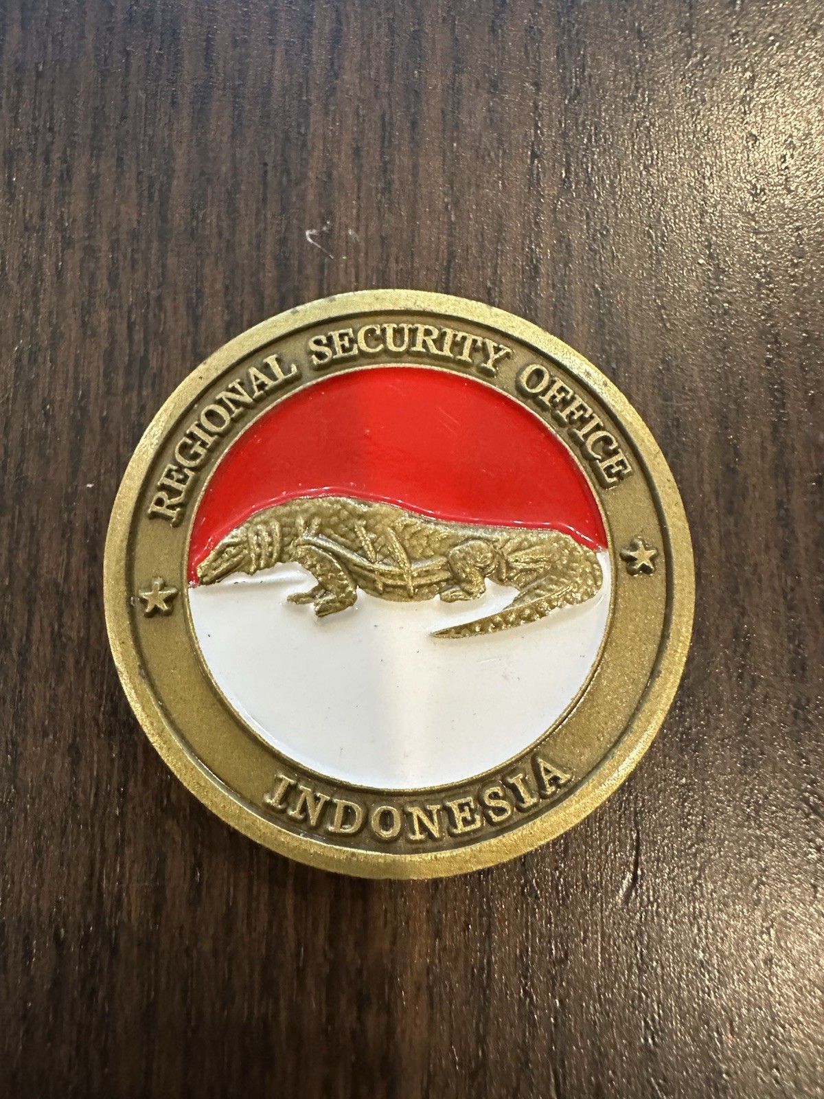 U.S. Embassy Jakarta DSS Regional Security Office Challenge Coin