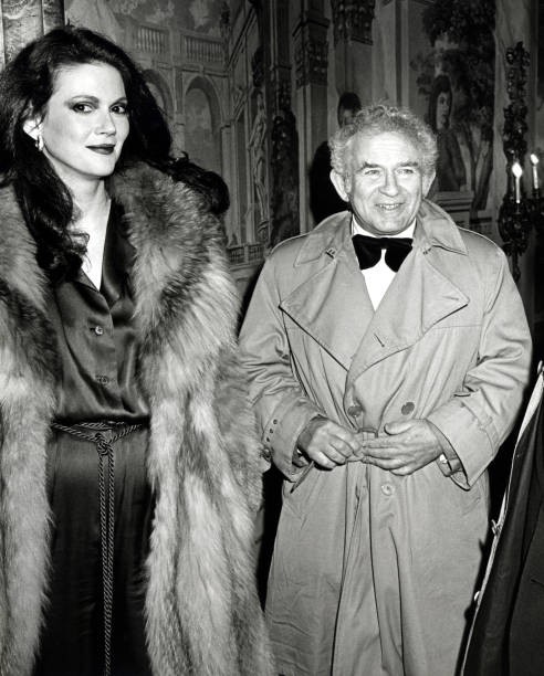 Norman Mailer Norris Church at 1979 Ted Kennedy For President Fund- Old Photo