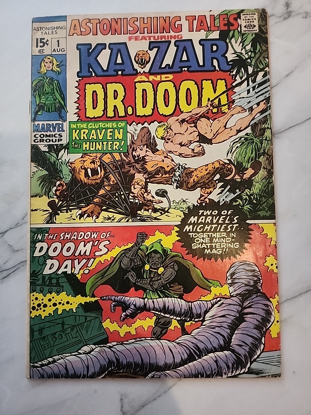 Astonishing Tales 1 Dr Doom 1970 Marvel Comics