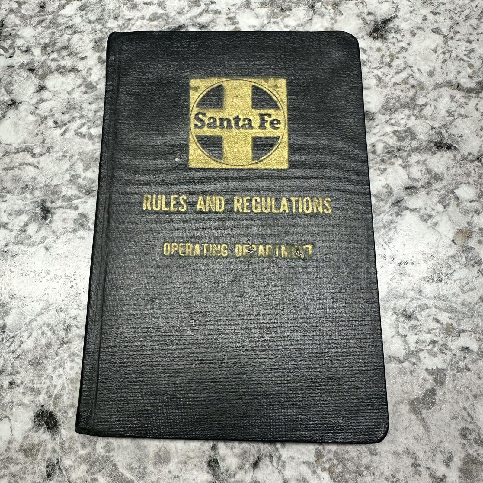 Santa Fe Railroad Employee Rules and Regulations 1927 Safety Handbook Scarce Santa Fe Railroad Employee Rules and Regulations 1927 Safety Handbook Scarce