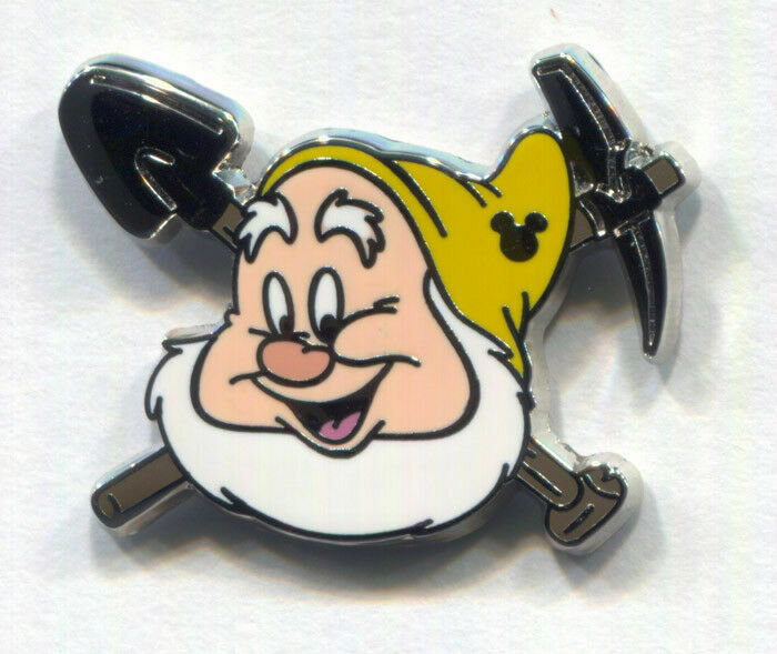 Disney Pin Snow White & The Seven Dwarfs Hidden Mickey Collection Happy Dwarf