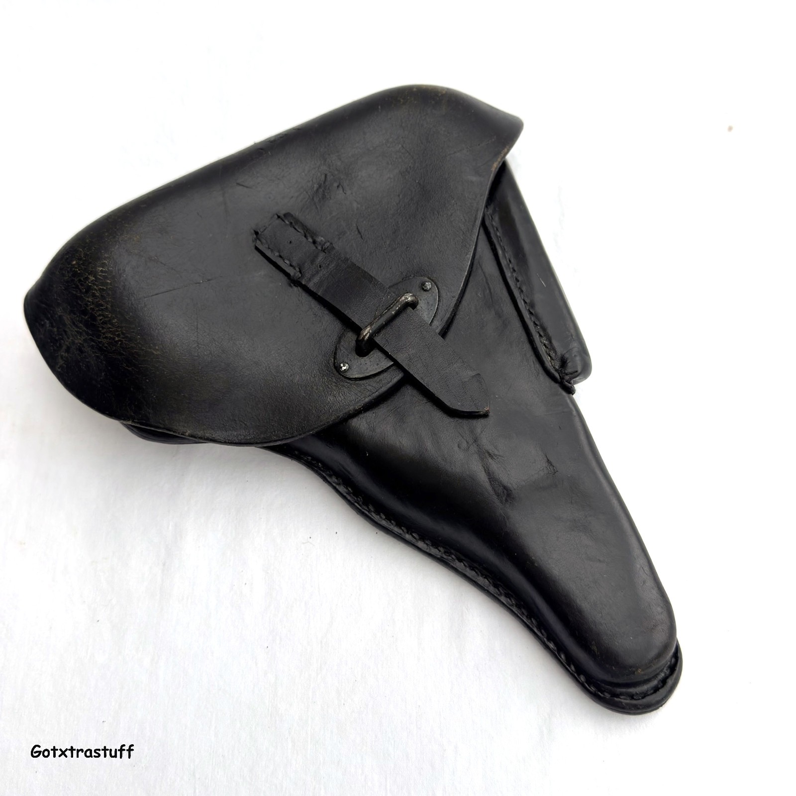 Walther P.38 Pistol HARDSHELL HOLSTER.Marked BML 43.Original WW2 German Vintage.