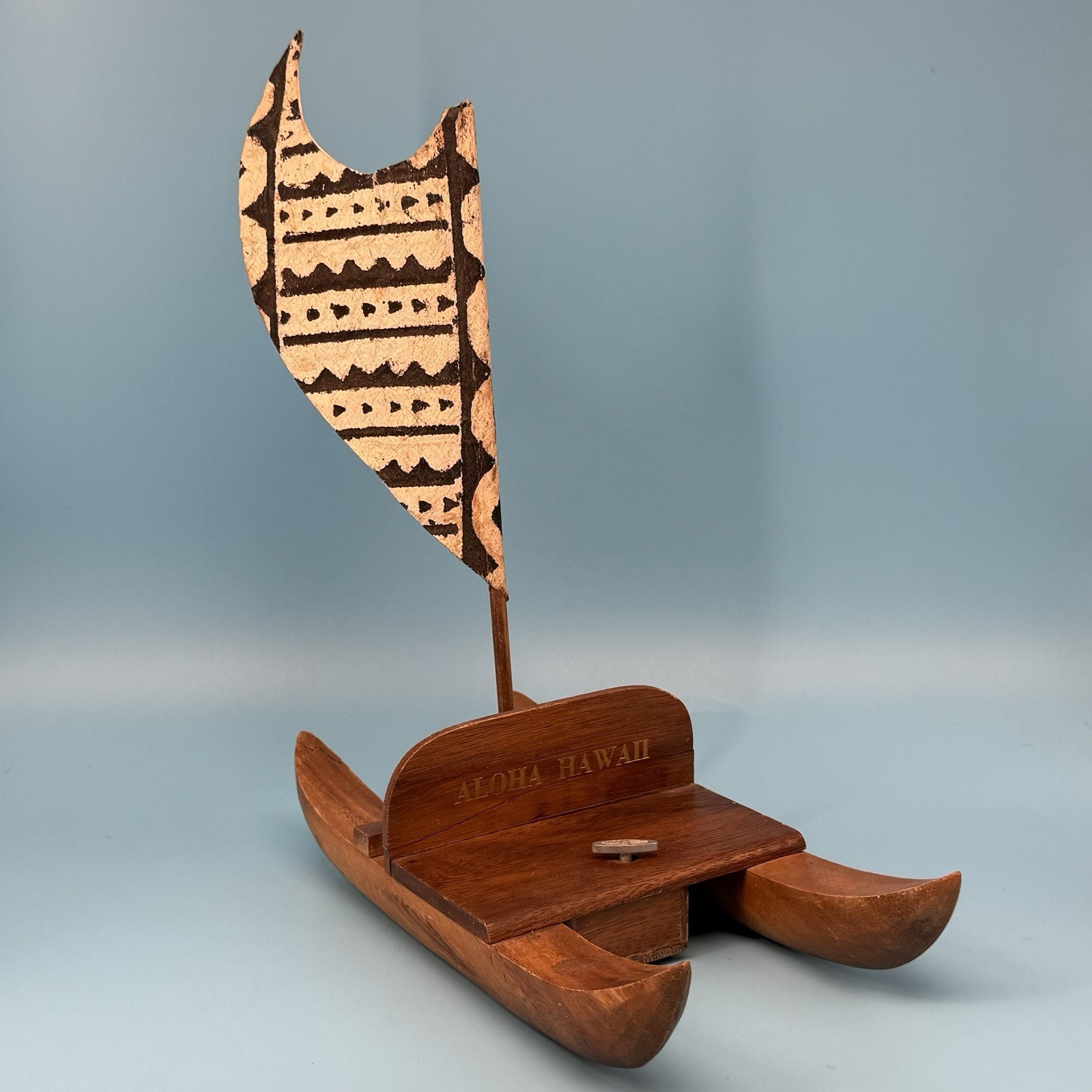 Music Box Wood Catamaran \