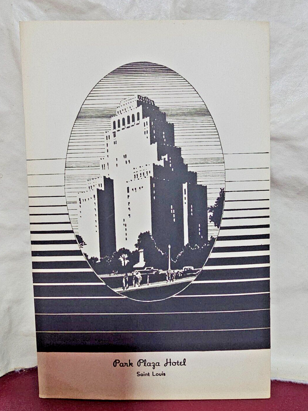Park Plaza Hotel Dinner Menu St Louis Missouri Restaurant 1950