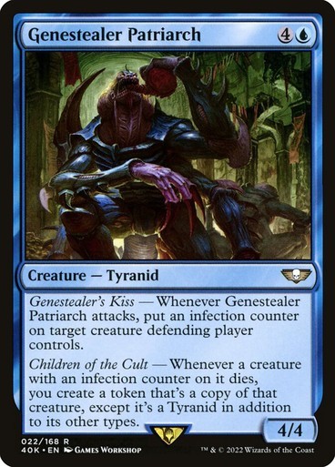 Genestealer Patriarch Universes Beyond: Warhammer 40000 MTG Magic The Gathering