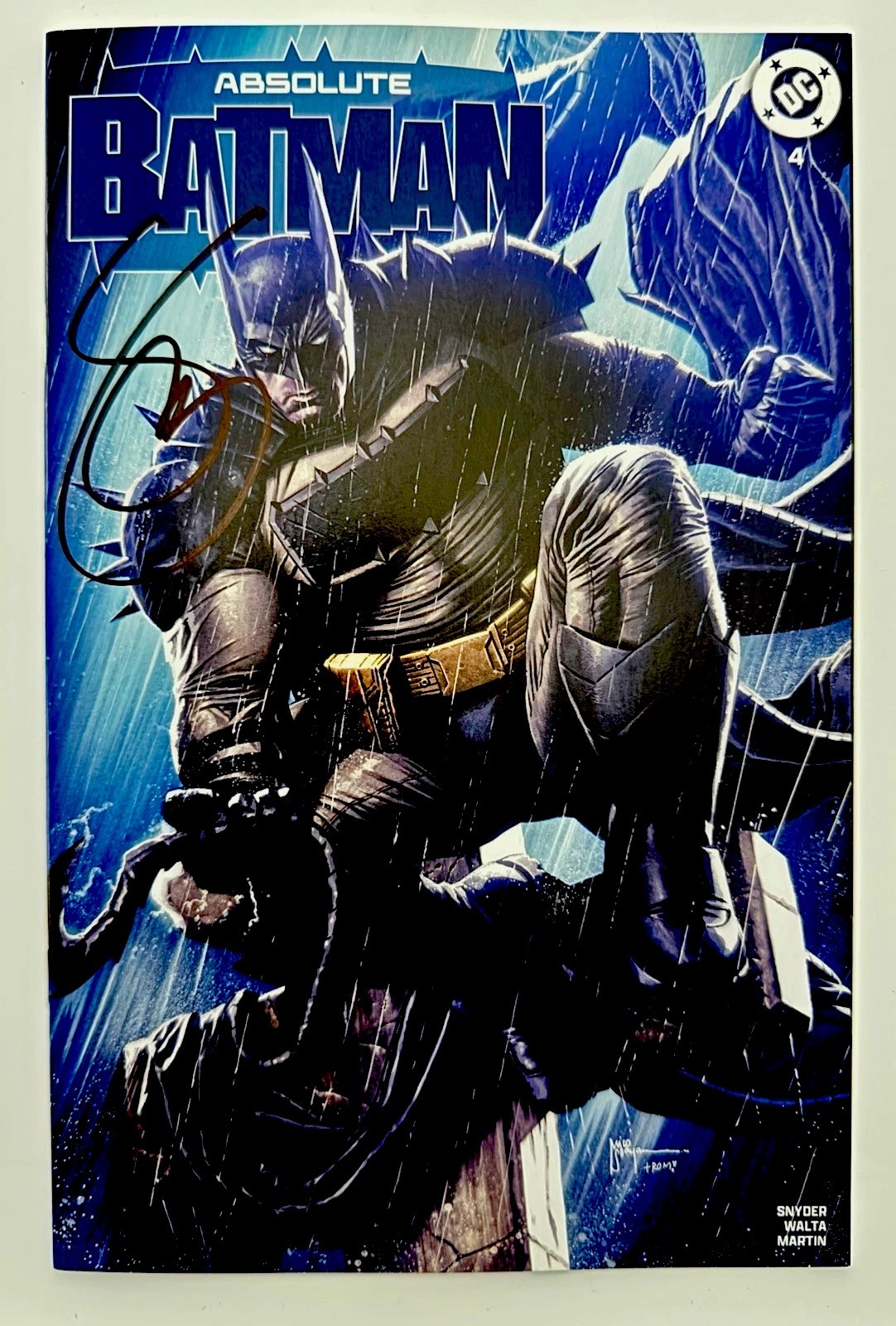 Absolute Batman #4 SIGNED Scott Snyder COA Mico Suayan MegaCon LTD 2000 2025