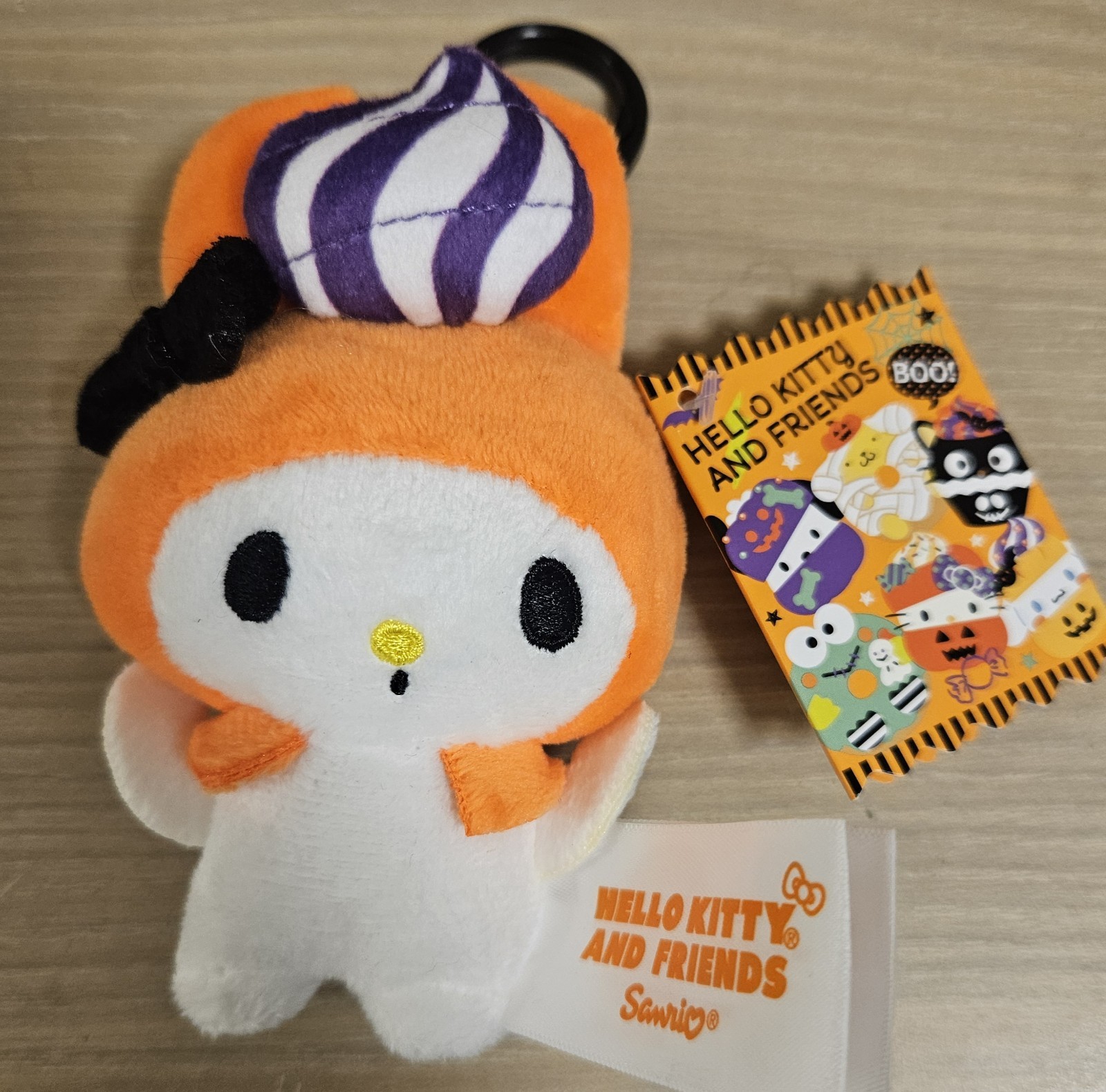 Sanrio Hello Kitty and Friends Plush Backpack Clip New 2026 Halloween MY MELODY Sanrio Hello Kitty and Friends Plush Backpack Clip New 2026 Halloween MY MELODY
