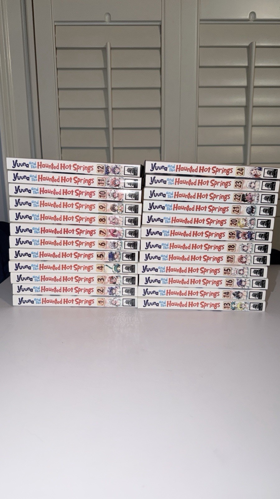 Yuuna and the Haunted Hot Springs Manga English Volume 1-24 Complete 1st Print