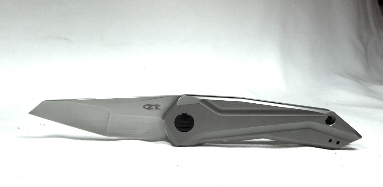 Zero Tolerance ZT 0055 GTC Titanium Flipper Knife S35VN Discontinued USA Made