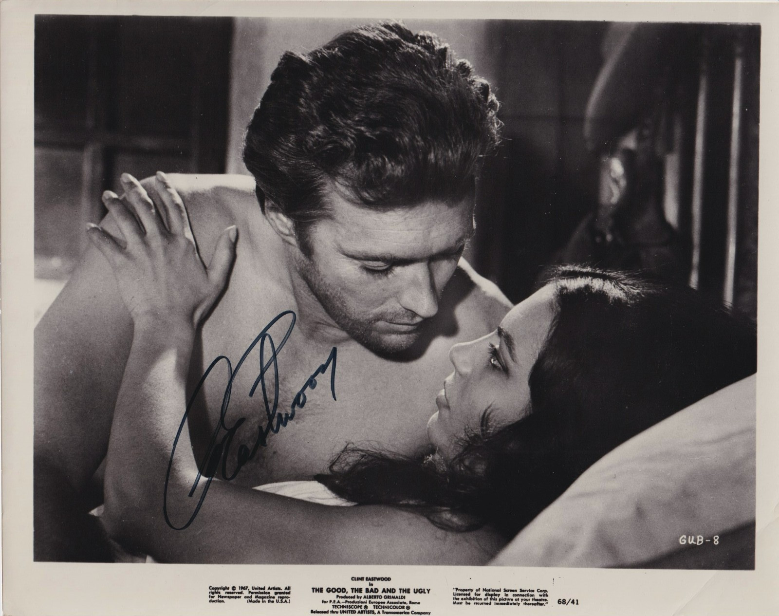Clint Eastwood - Signed Vintage \