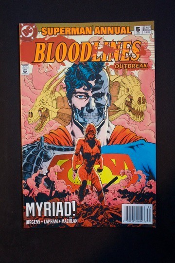 1993 DC COMICS SUPERMAN ANNUAL #5 BLOODLINES OUTBREAK