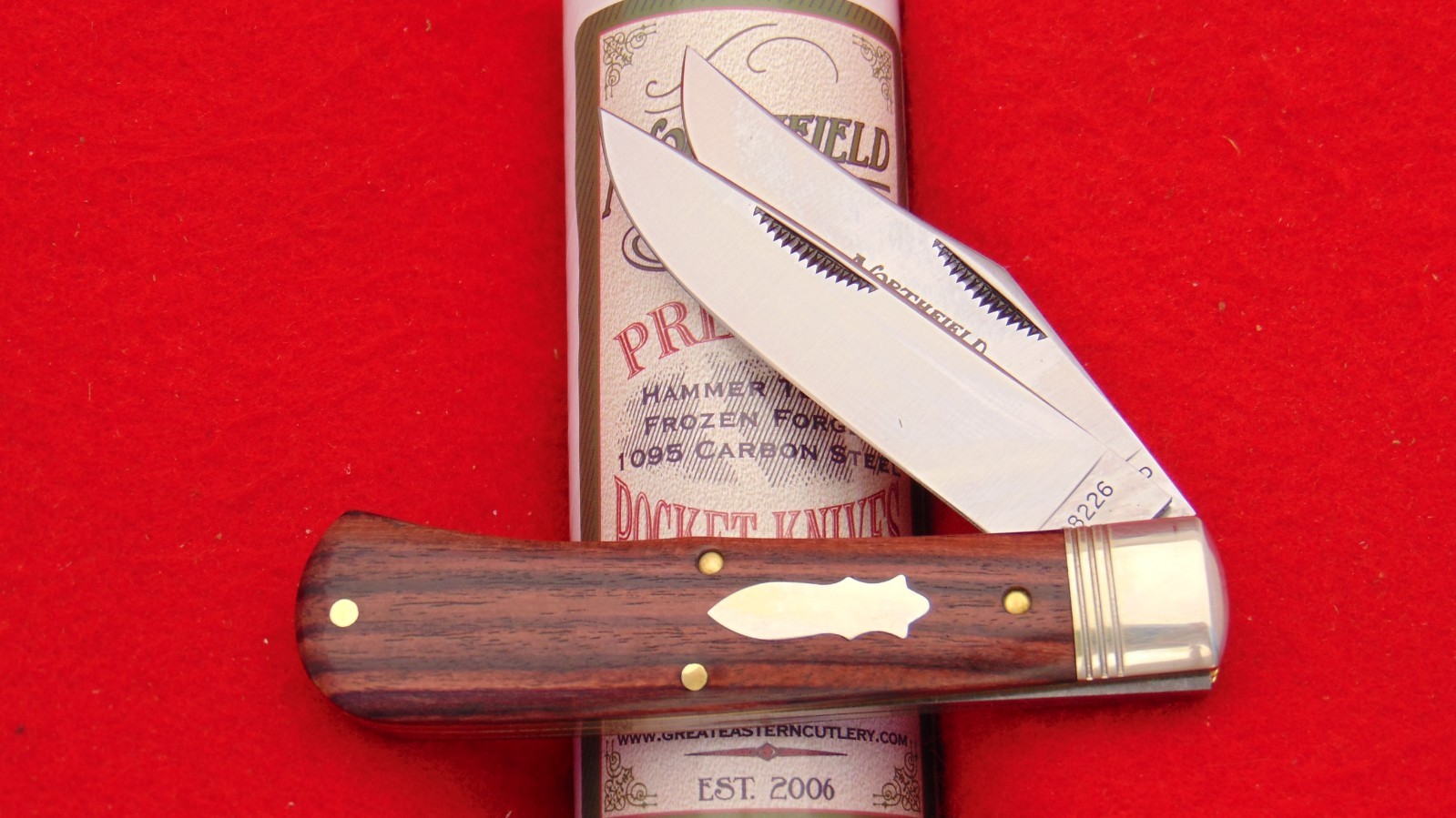 Great Eastern #72 Kingwood French Creek Trapper Pocket Knife 728226 GEC USA