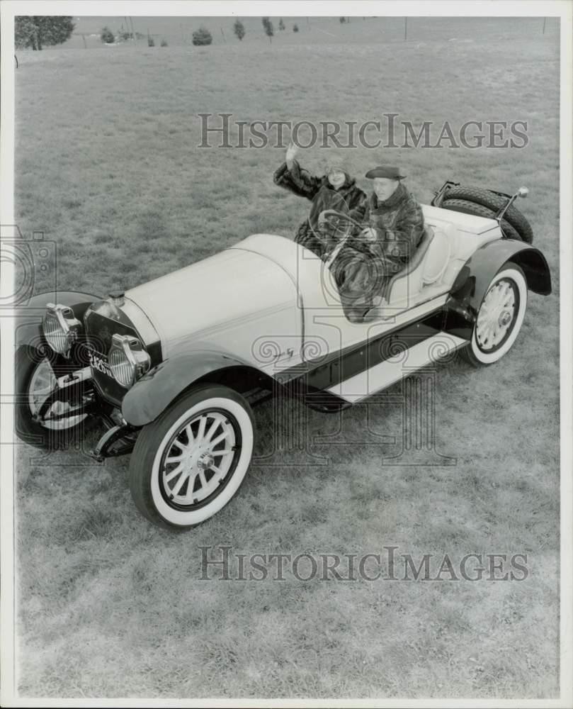 Press Photo Rebuilt and refinished Locomobile Gentleman's Speedster in Virginia