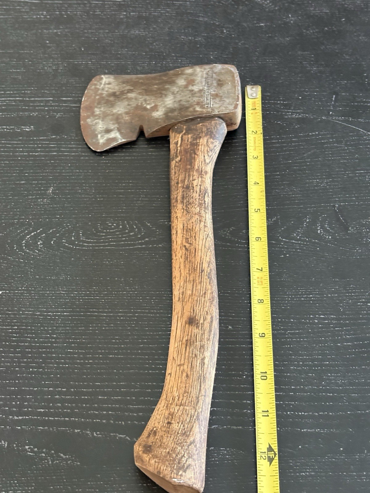 Vintage Wards Master Quality Axe - Hand Held Hatchet Made in the USA Vintage Wards Master Quality Axe - Hand Held Hatchet Made in the USA