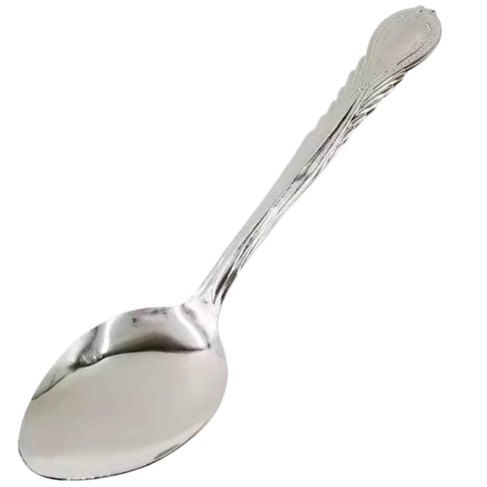Metal Durable Stainless Steel Table Spoon: 2 Pack