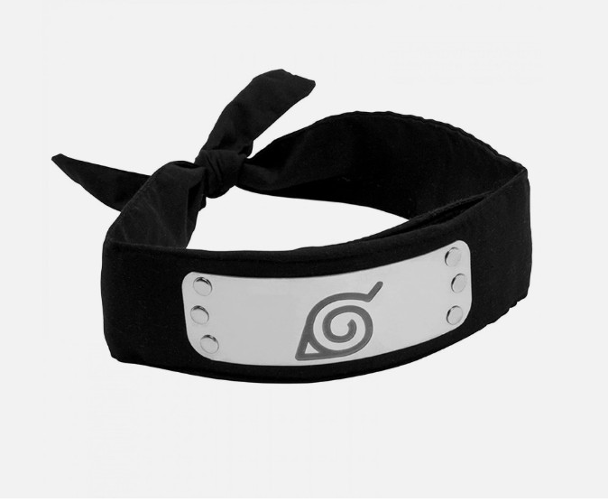 Naruto Shippuden Konoha Headband Official Leaf Village Ninja Cosplay Gift