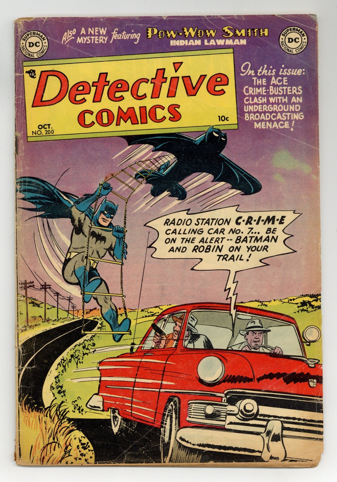 Detective Comics #200 VG- 3.5 1953