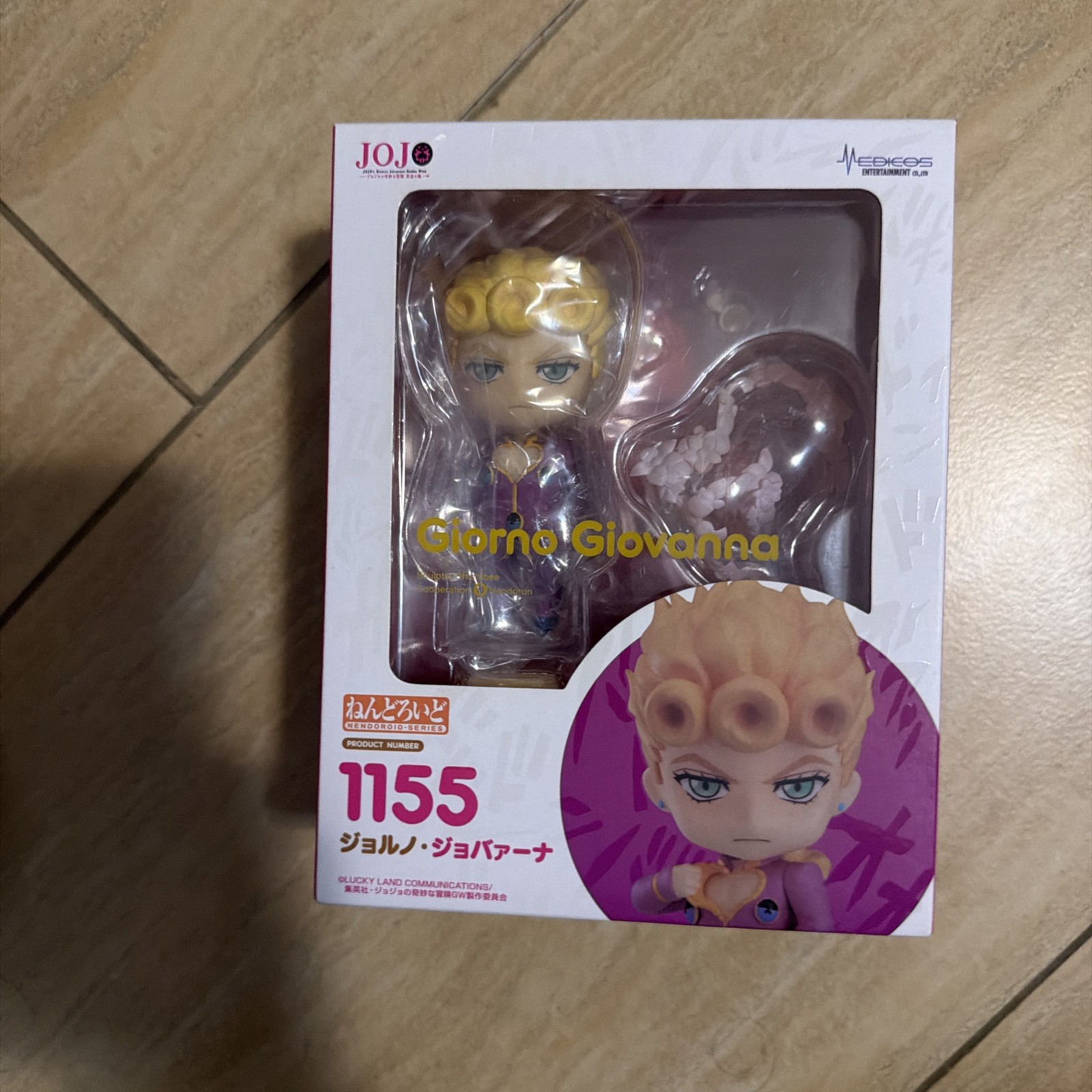 Nendoroid 1155 JoJo\'s Bizarre Adventure Giorno Giovanna Figure Good Smile Japan