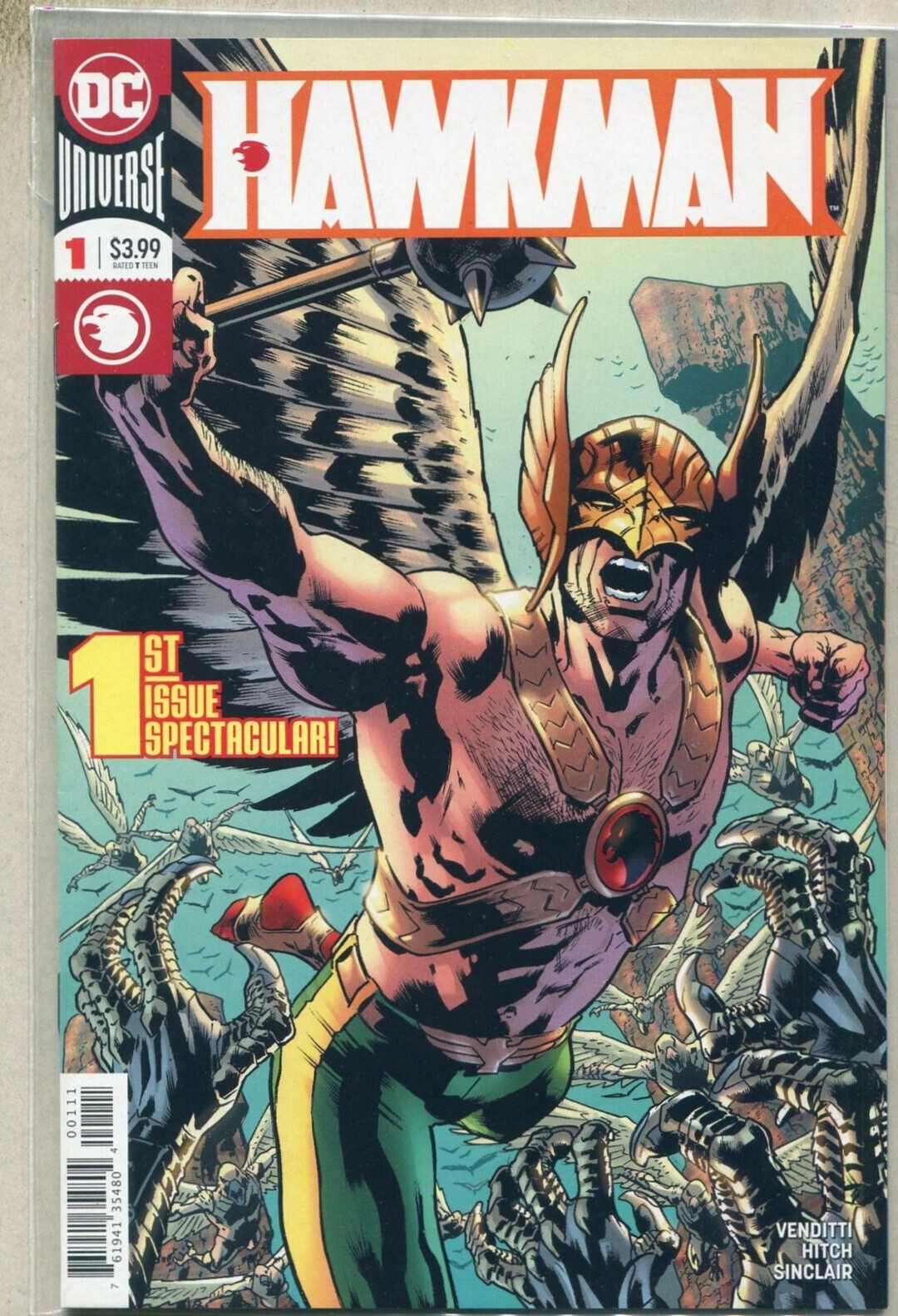 Hawkman  Set 1- 9 NM   DC Comics  CBX1H