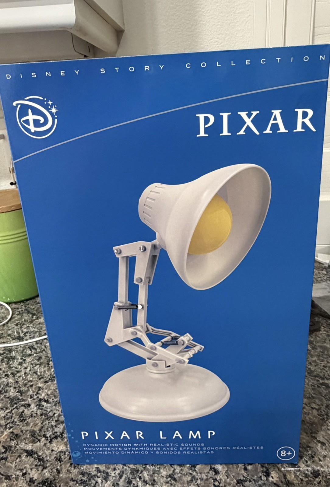 IN HAND 2026 Disney D23 Pixar Lamp Luxo Jr. with Motion and Sounds NEW SEALED