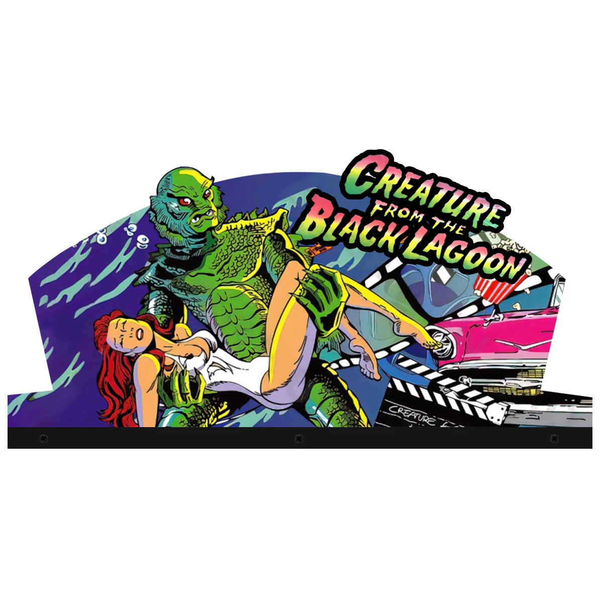 Creature From The Black Lagoon Topper Pinball Topper 3D Acrylic LED Topper