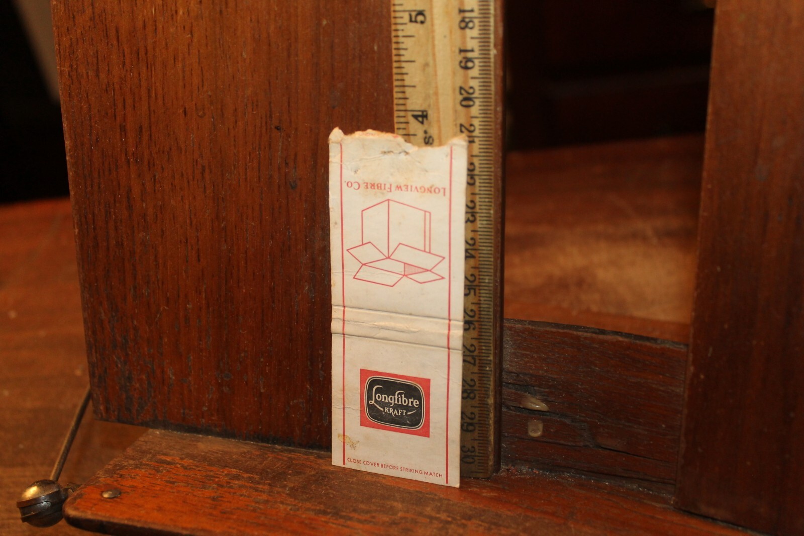 Vintage Matchbook Longview Fibre Co Longfibre 