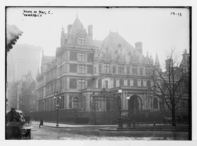 Photo:Mrs C Vanderbilt Home New York Mansion Street View