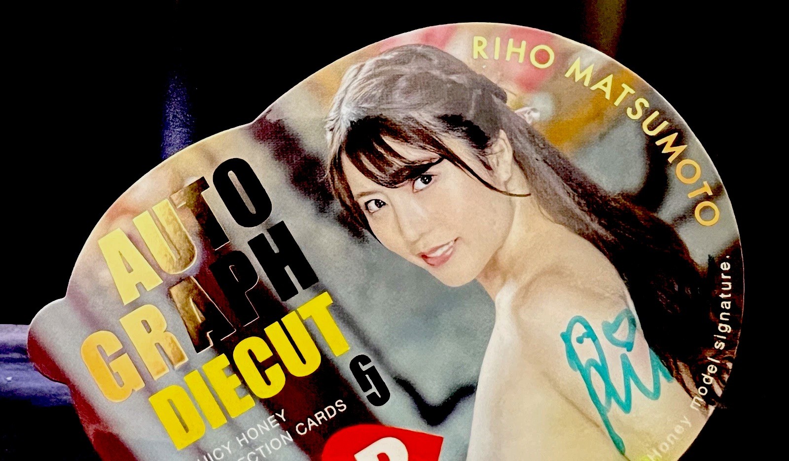 RIHO MATSUMOTO #DC-1/4.Auto Diecut 06/30.  2024 Juicy Honey Plus #21. REFRACTOR.