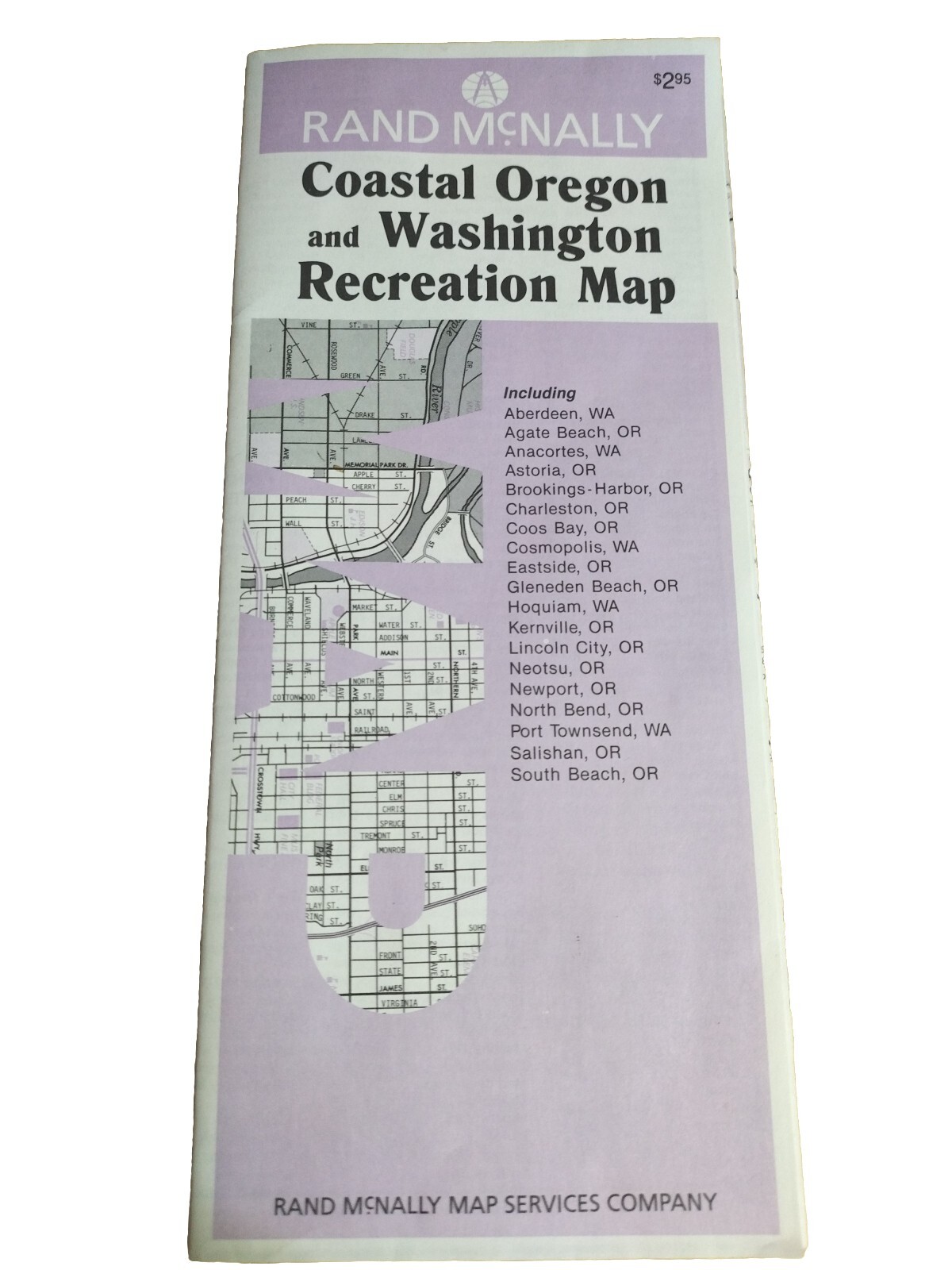 Coastal Oregon and Washington Recreation Map Coastal Oregon and Washington Recreation Map