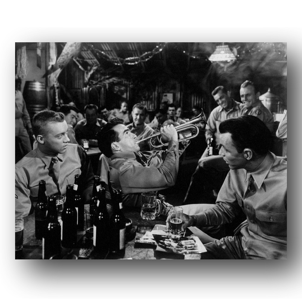 Montgomery Clift, Frank Sinatra, Don Dubbins, George Reeves Photo 8x10 Rare