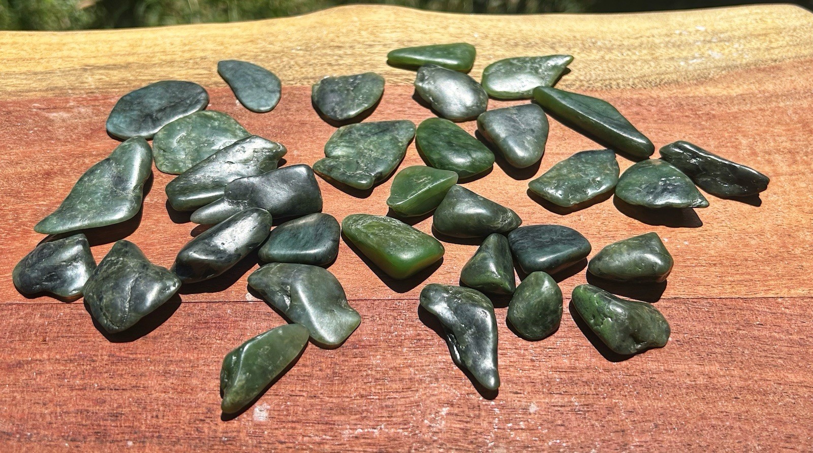 Big Sur Jade Chips And Smalls Tumble Polished Sm12 186 Grams Big Sur Jade Chips And Smalls Tumble Polished Sm12 186 Grams