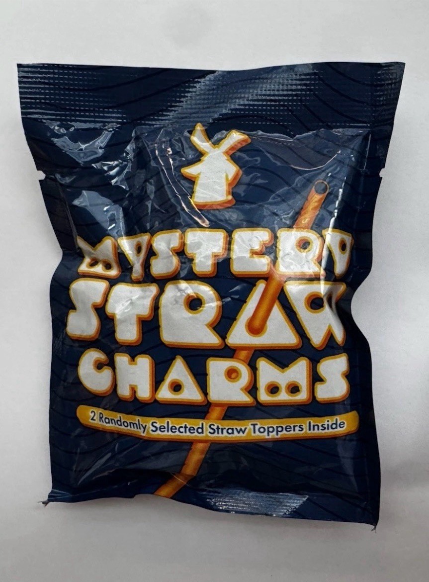 Dutch Bros Straw Topper Mystery Bag Sept 29 2026 2pc Sealed PRESALE Dutch Bros Straw Topper Mystery Bag Sept 29 2026 2pc Sealed PRESALE