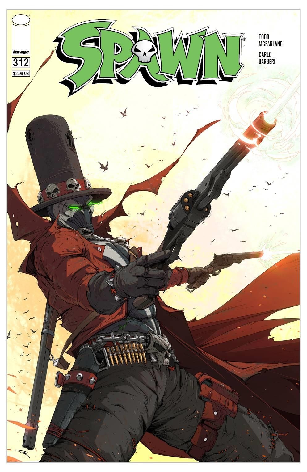 Spawn #312 Cvr C Barberi (Cvr C Barberi) Image Comics Comic Book 2020