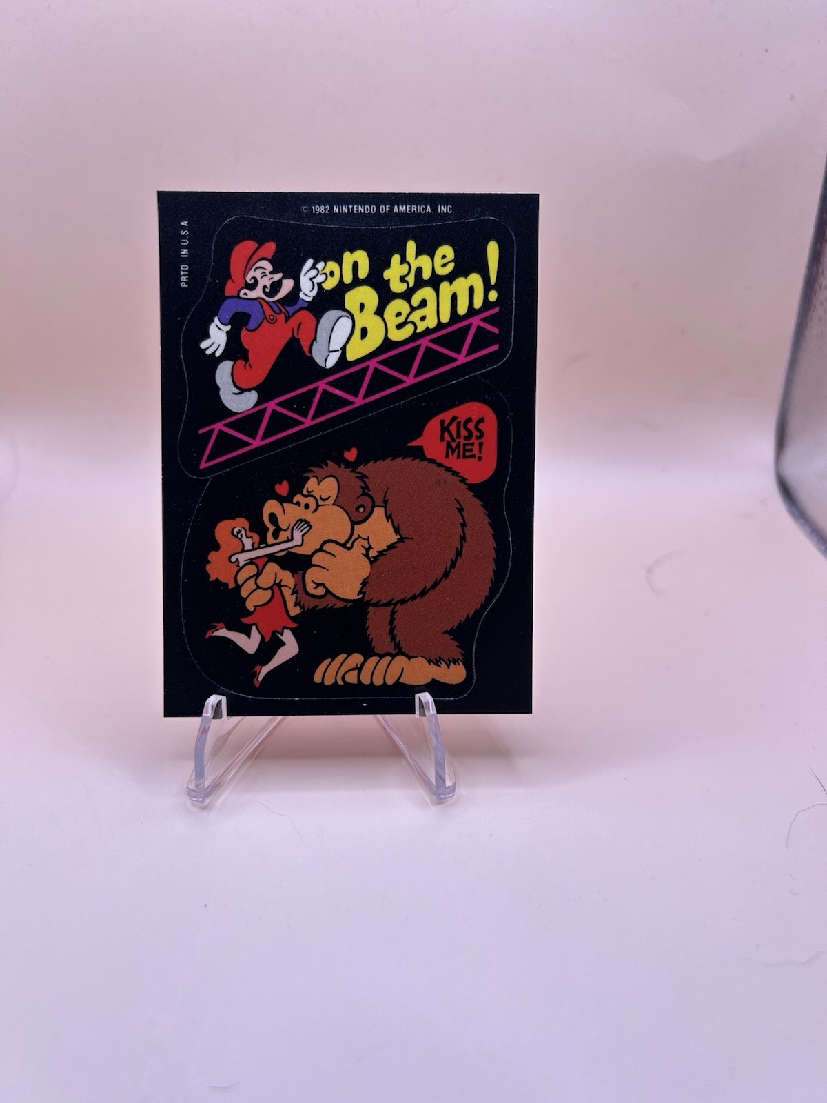 On the Beam/Kiss Me - 1982 Topps Donkey Kong